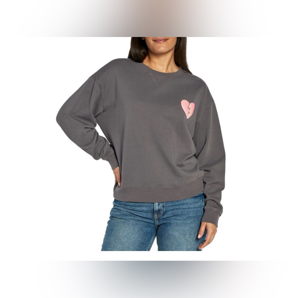 Wildfox graphic‎ crew neck sweater